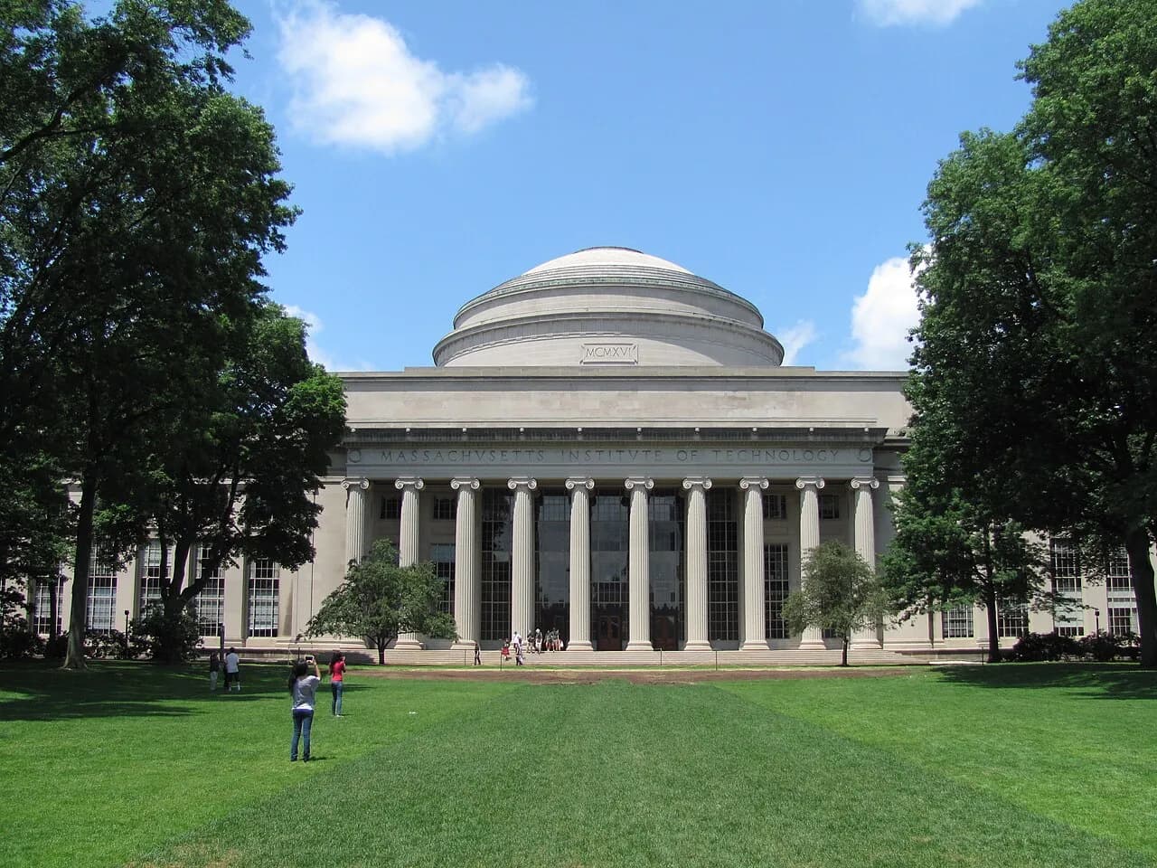 MIT Building 10 and the Great Dome in Cambridge, Massachusetts