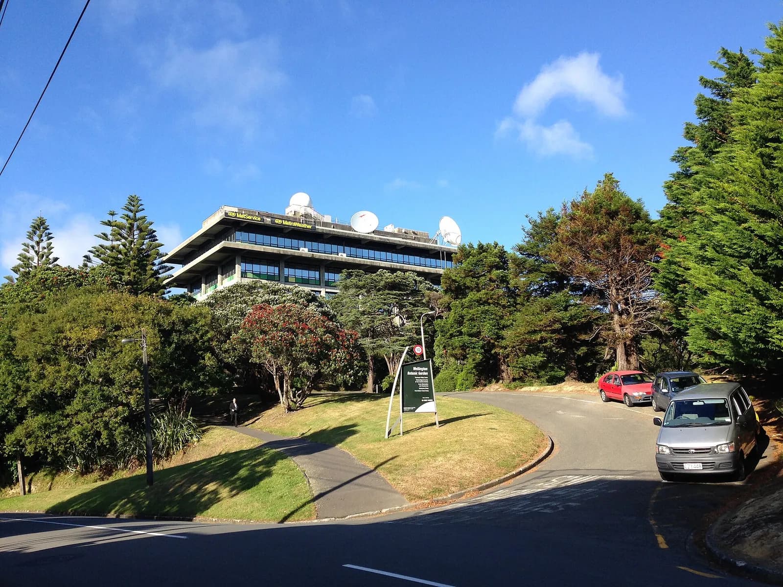MetService head office building in Kelburn, Wellington.