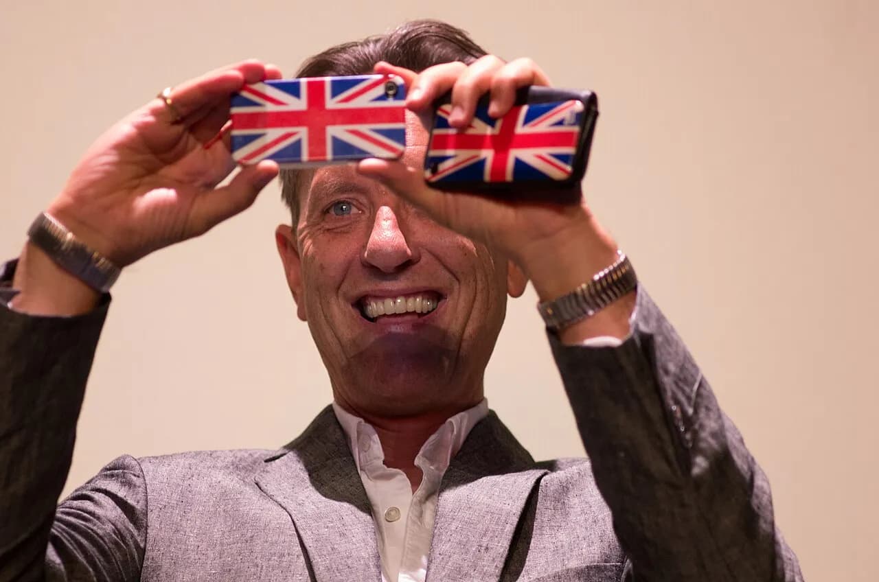 Richard E. Grant photographed in 2013