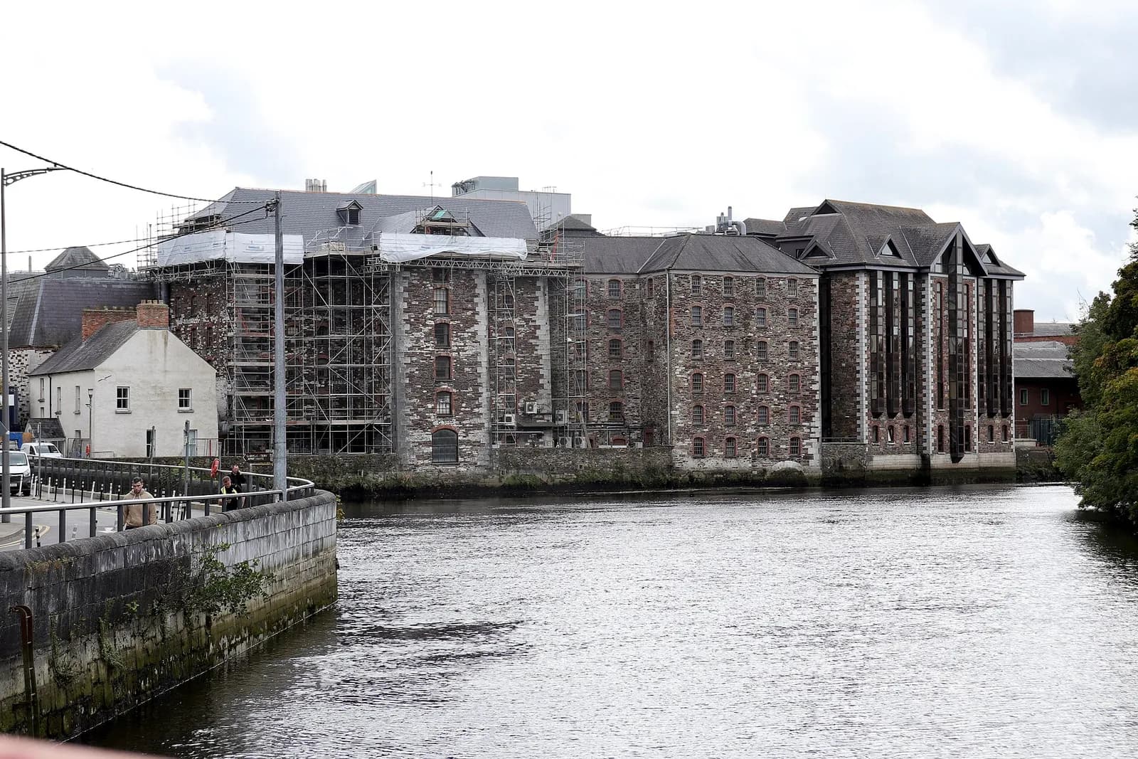 Exterior of University College Cork’s Maltings Complex in Cork, Ireland.