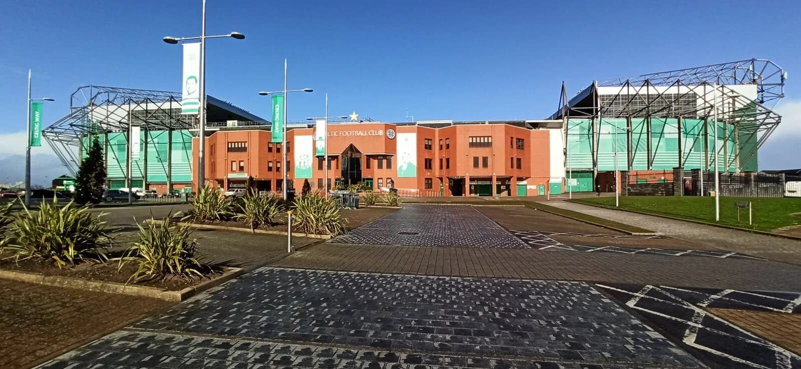 Celtic Park stadium in Glasgow.