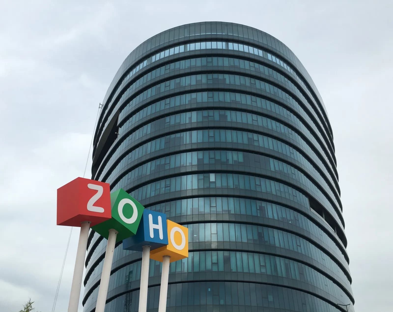 Exterior of Zoho’s headquarters in Chennai.