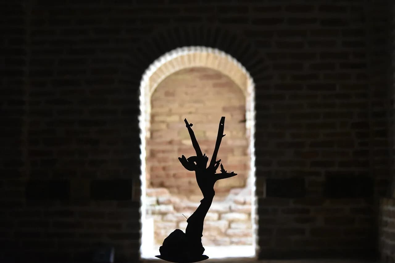 Dayr-e Gachin caravanserai in Iran