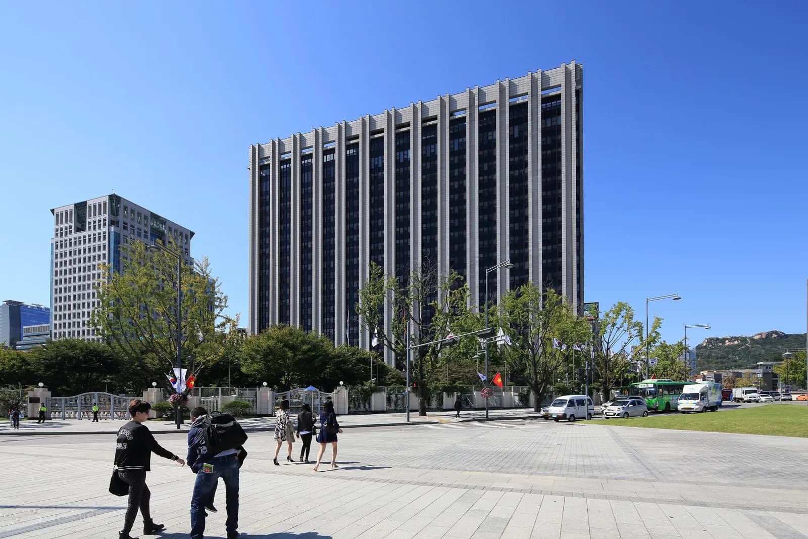 Government Complex Seoul Main Building in Seoul, South Korea.