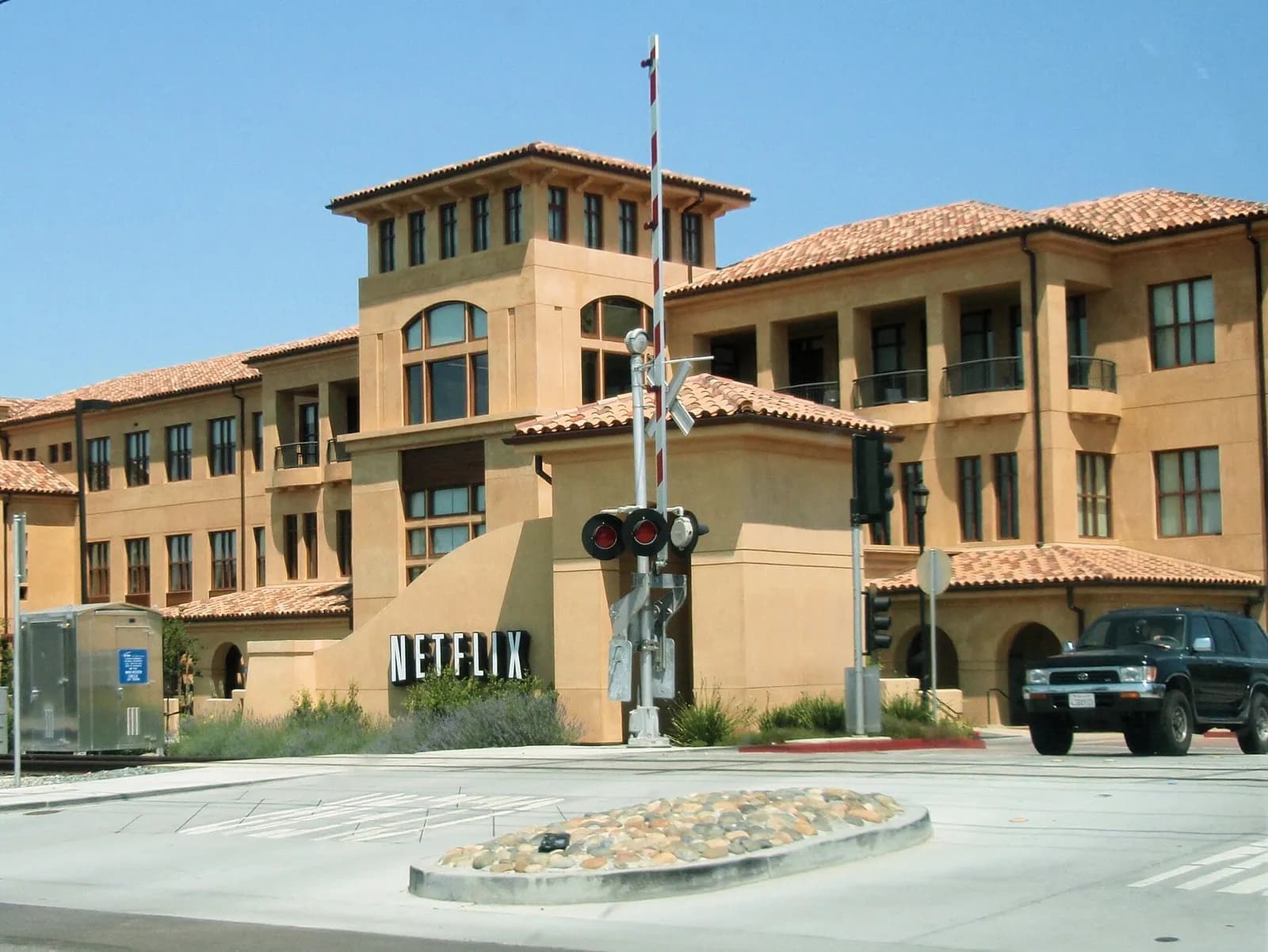 Netflix headquarters in Los Gatos, California.