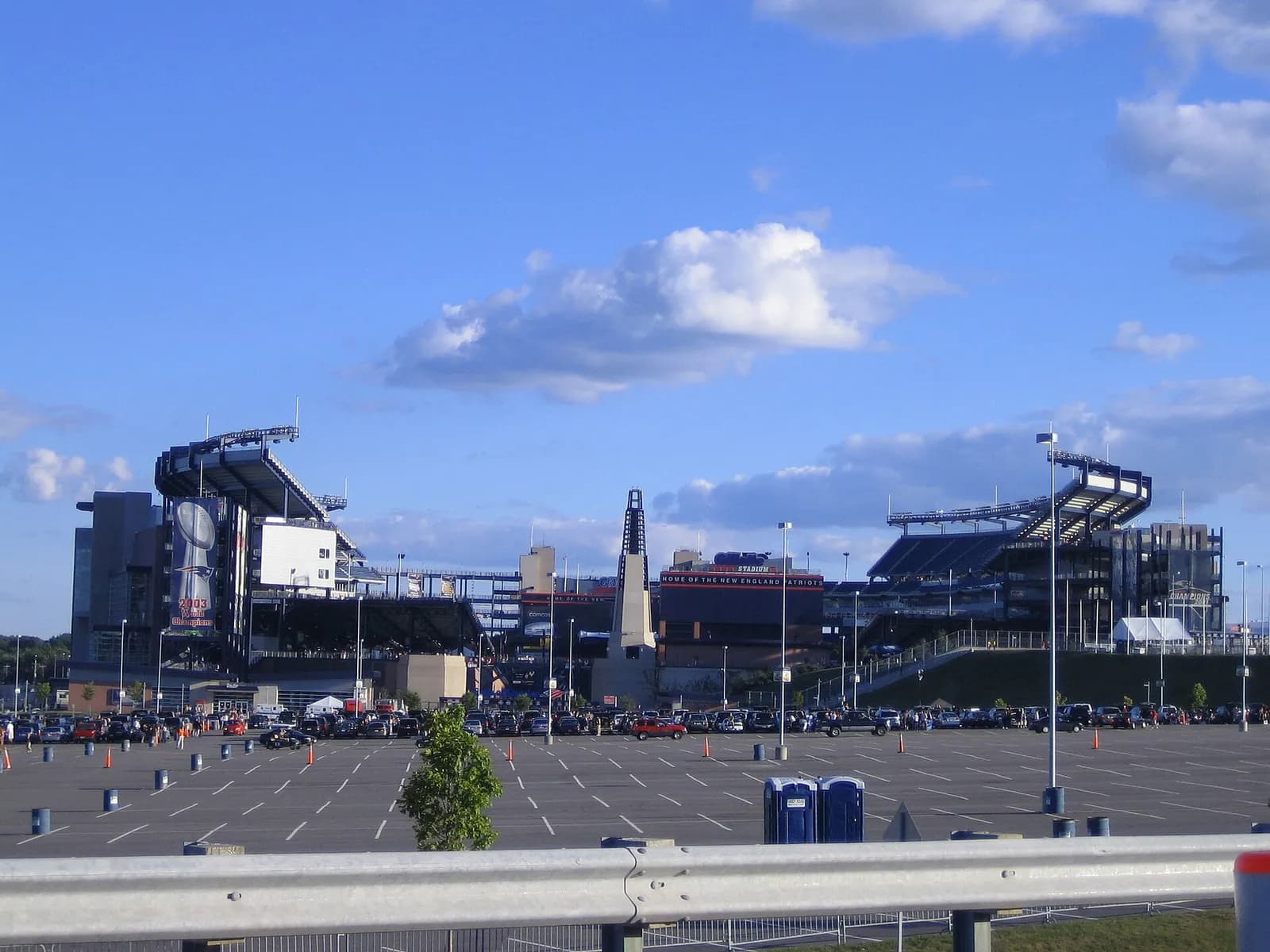 Gillette Stadium, home of the New England Patriots, in Foxborough, Massachusetts.