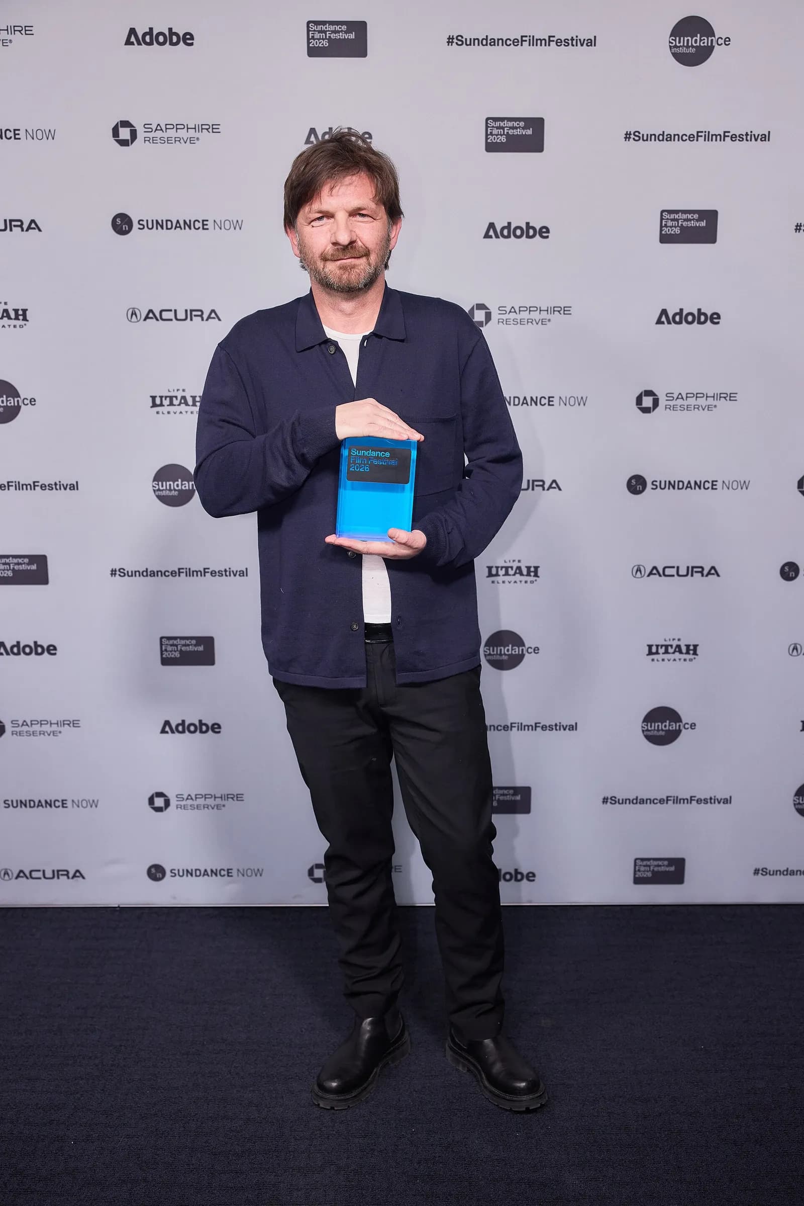 Visar Morina at the 2026 Sundance Film Festival.