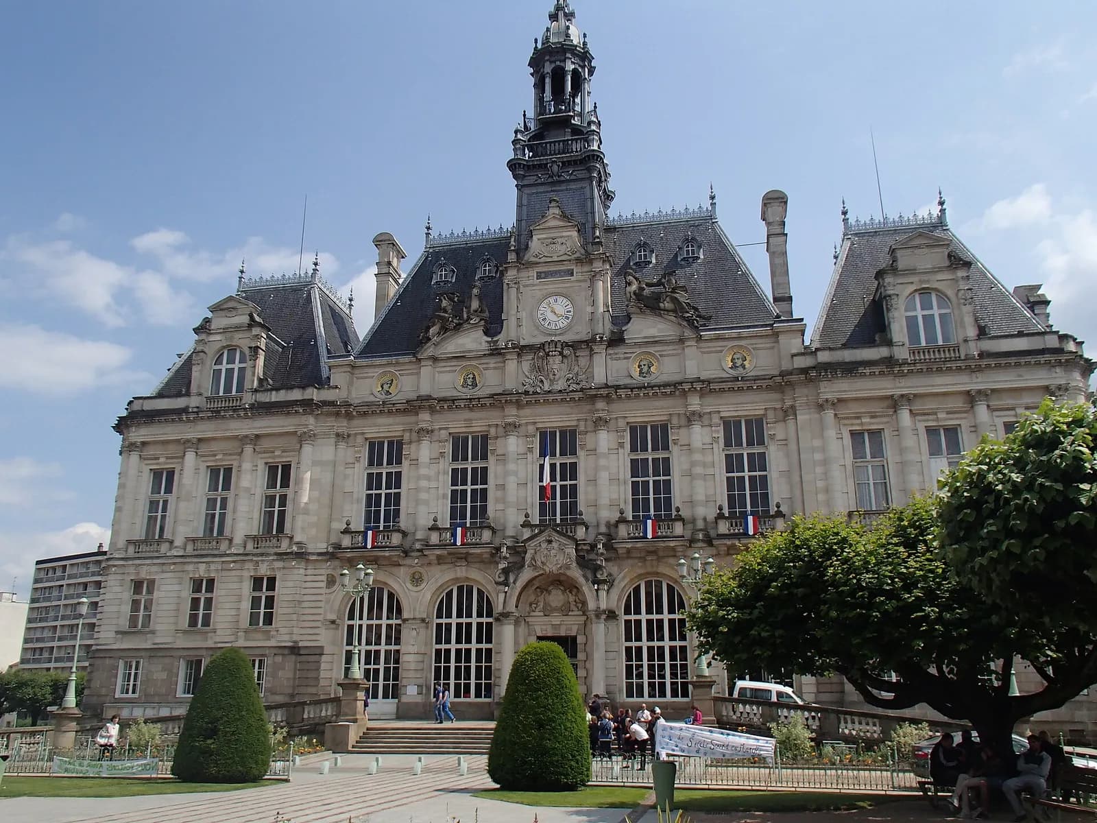 Limoges city hall, photographed in 2013.