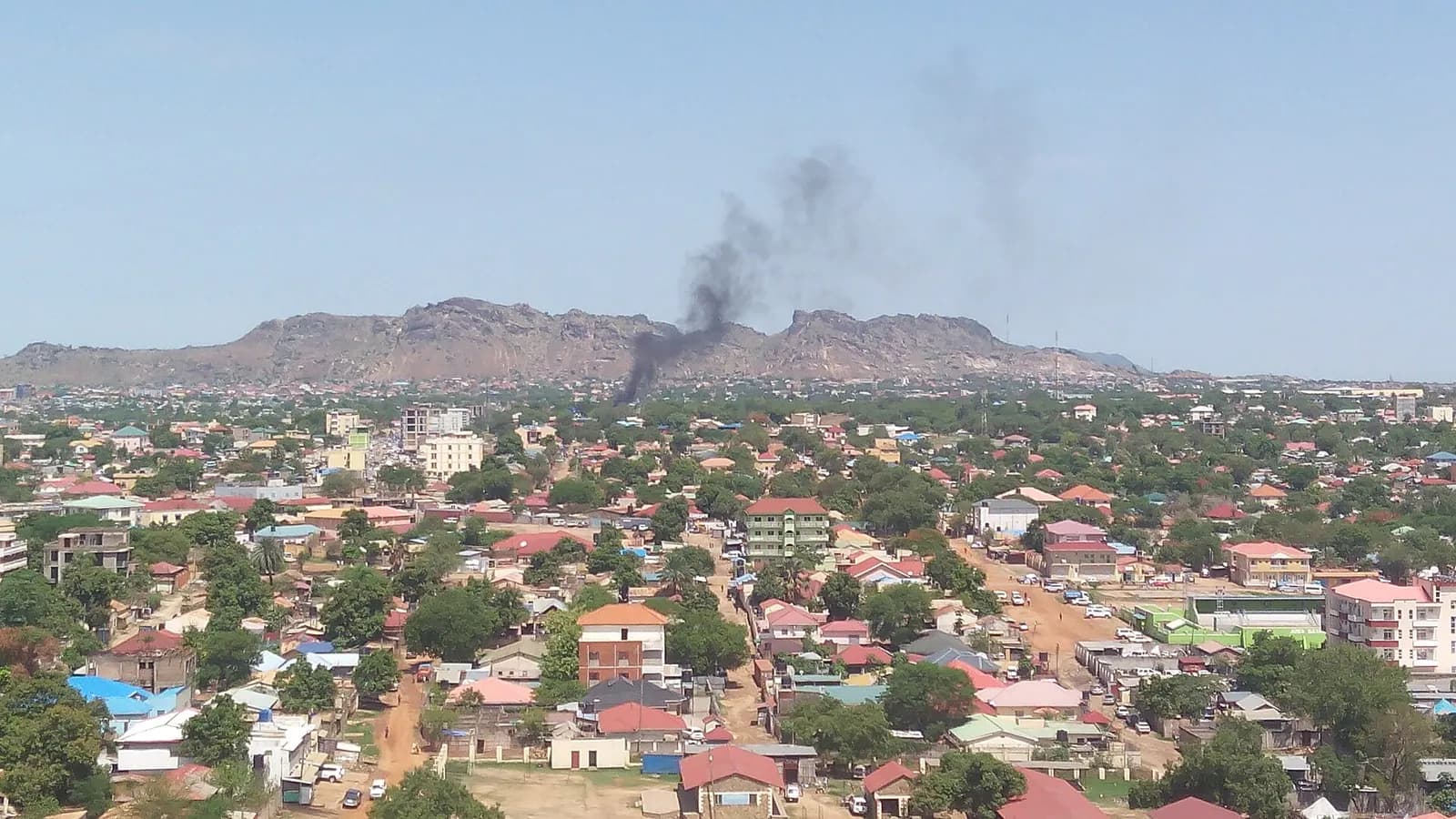 Panoramic view of Juba, South Sudan