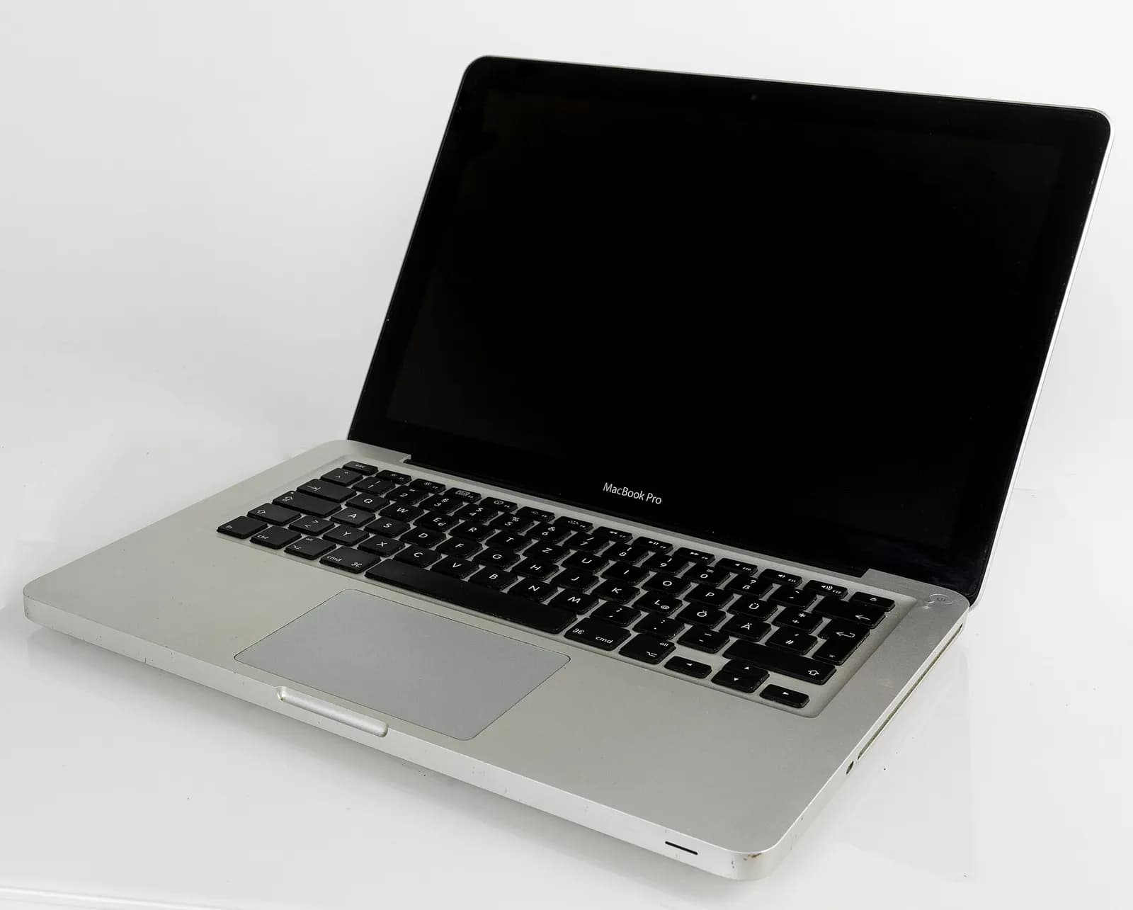 An Apple MacBook Pro laptop, model A1278, photographed on a white background.