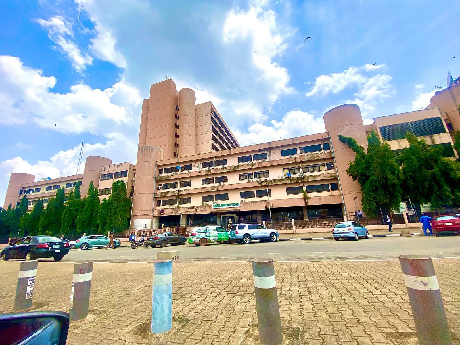 Exterior of Nigeria’s Federal Ministry of Health in Abuja.