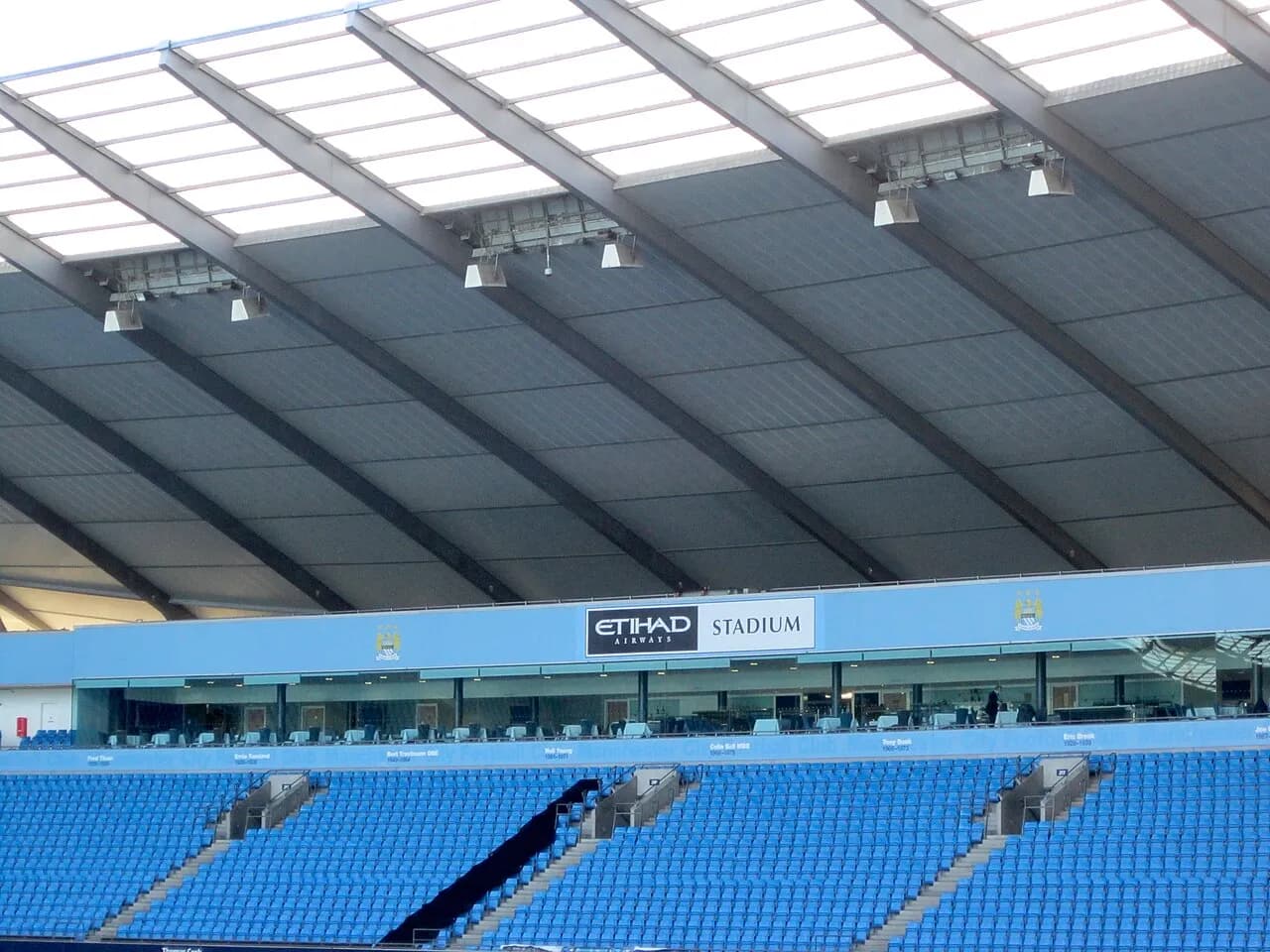 Etihad Stadium in Manchester in a 2013 photograph