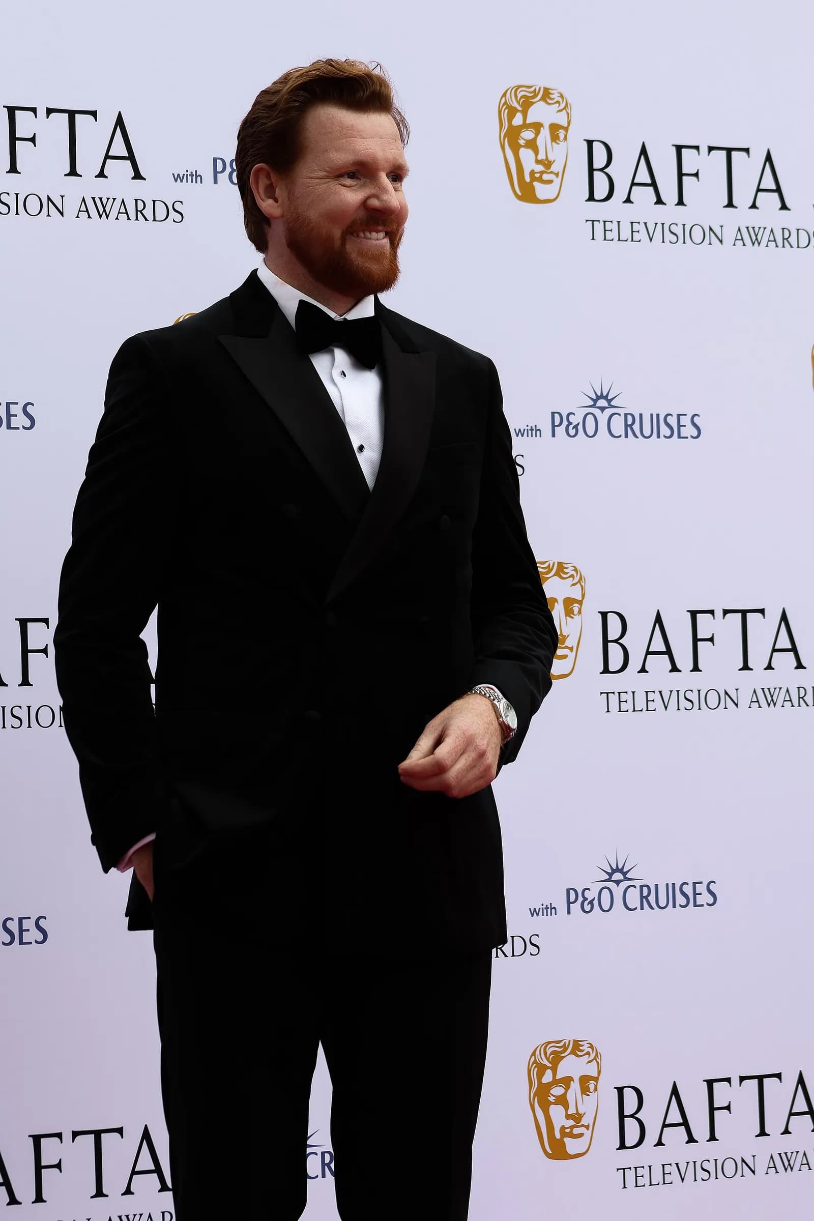 Paul Gorton at the 2026 BAFTA Television Awards red carpet