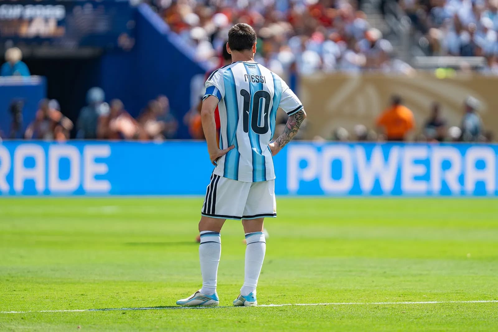 Lionel Messi during Argentina vs Spain at the 2026 FIFA World Cup final