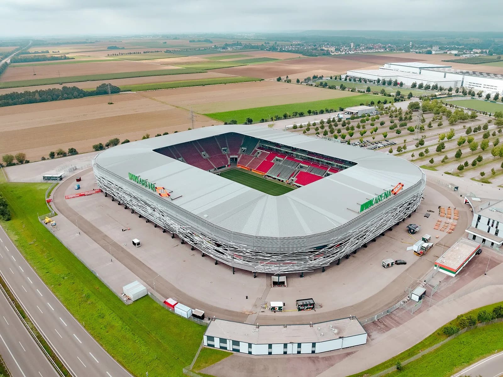 WWK Arena football stadium in Augsburg, Germany