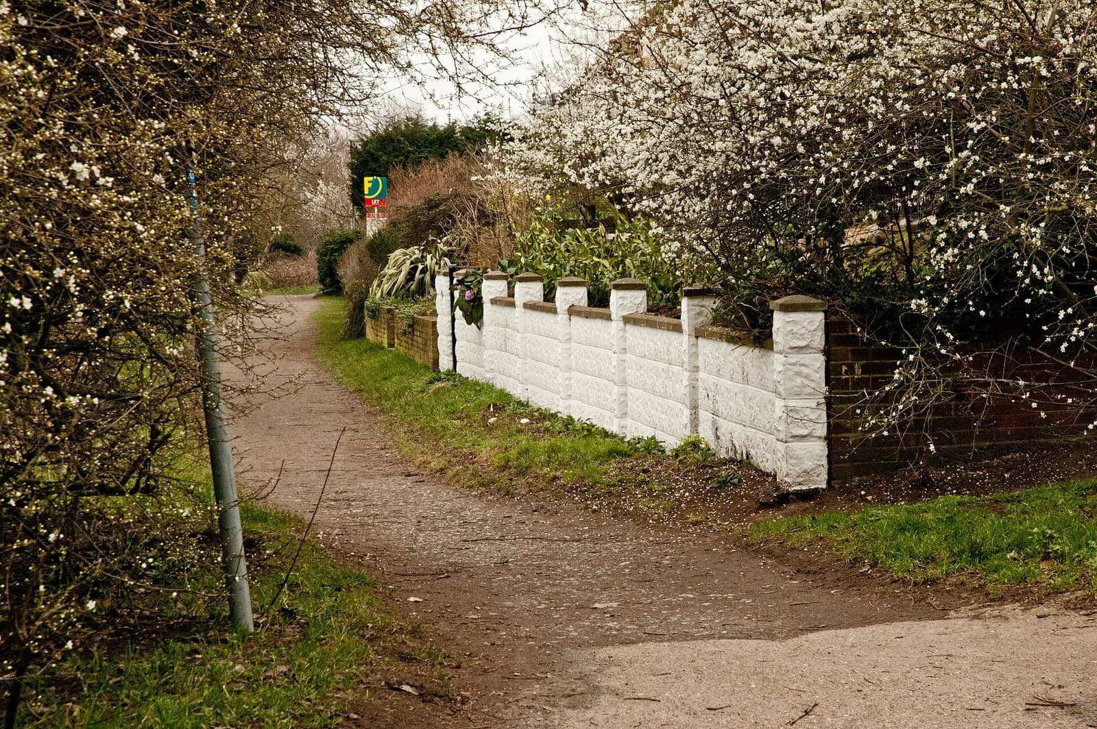 The Thames towpath in West Molesey, Surrey, in a file photograph