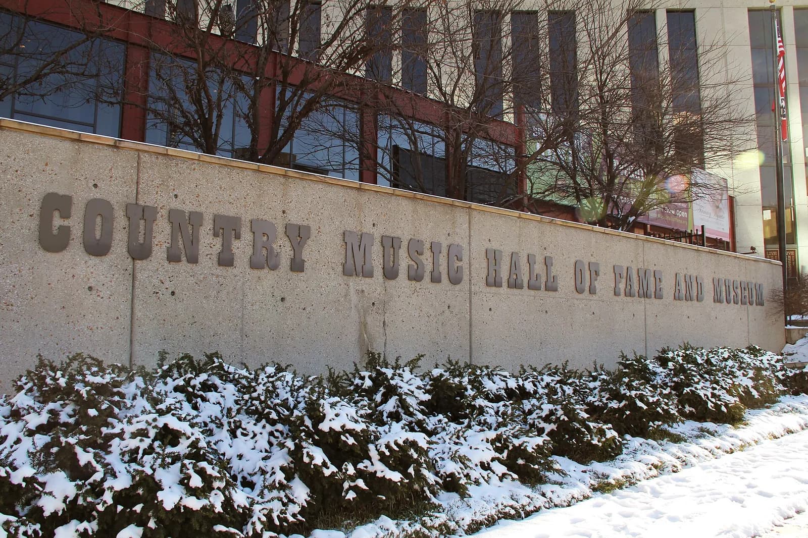 Exterior of the Country Music Hall of Fame and Museum in Nashville.