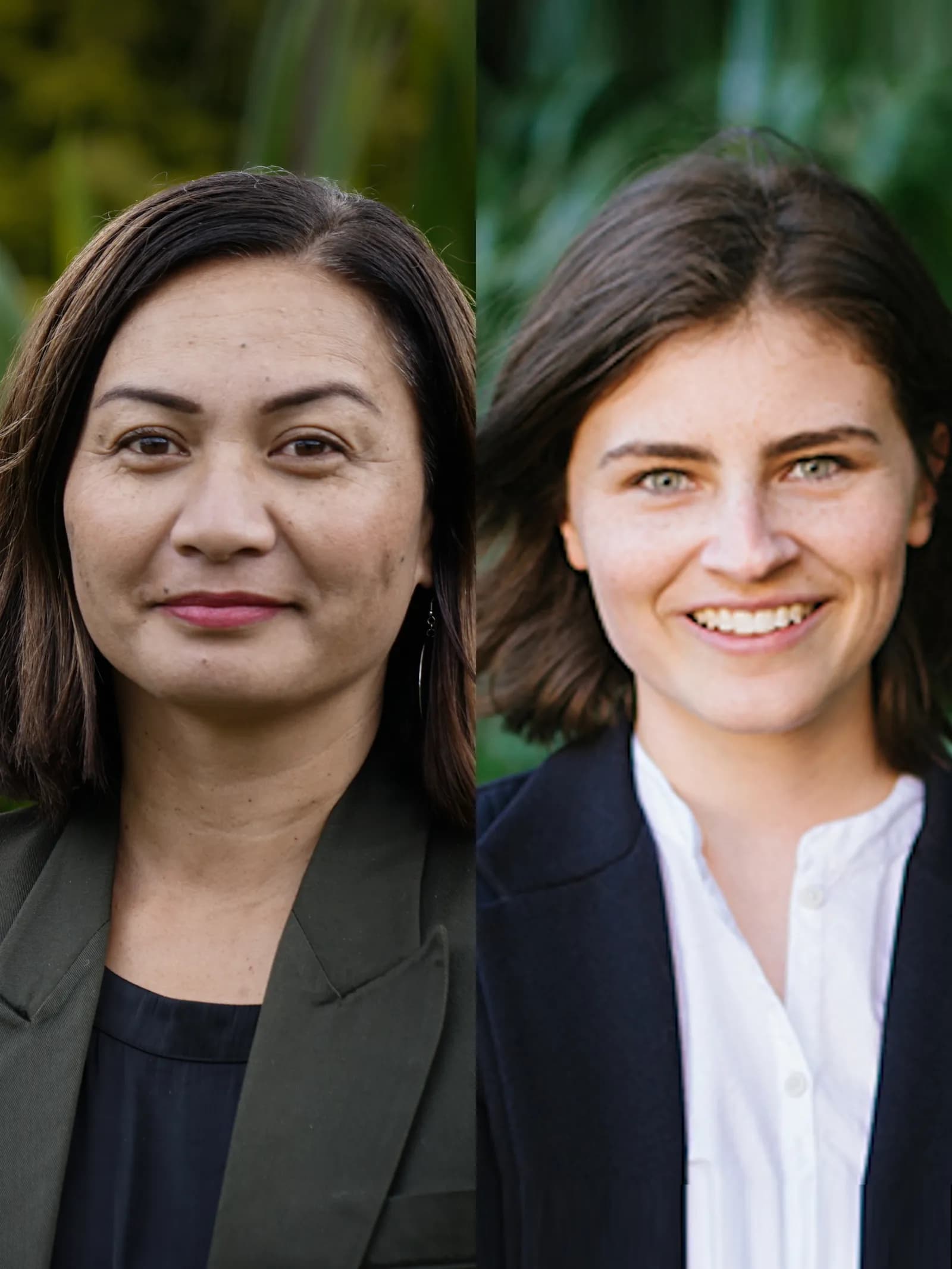 Green Party co-leaders Marama Davidson and Chlöe Swarbrick