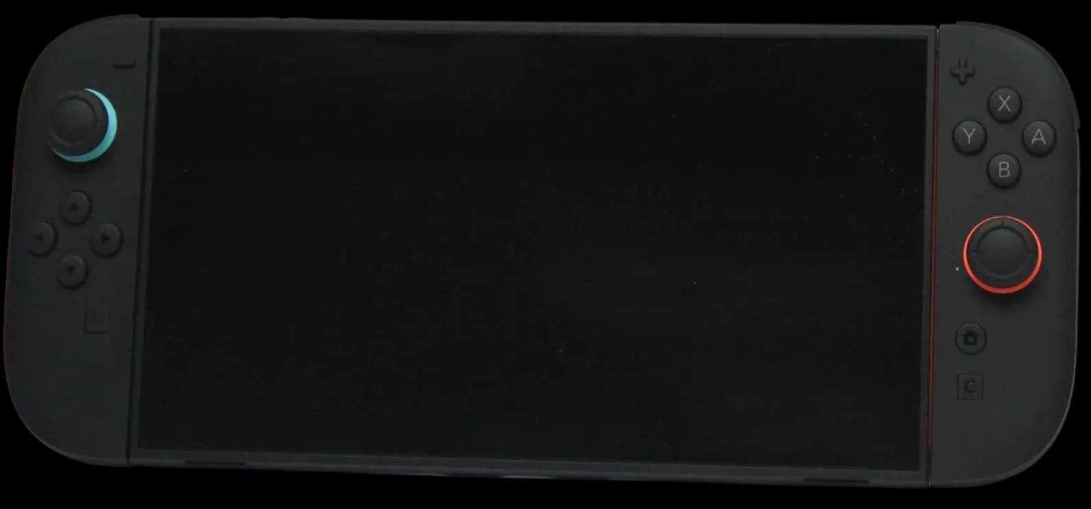 Nintendo Switch 2 console in handheld mode.