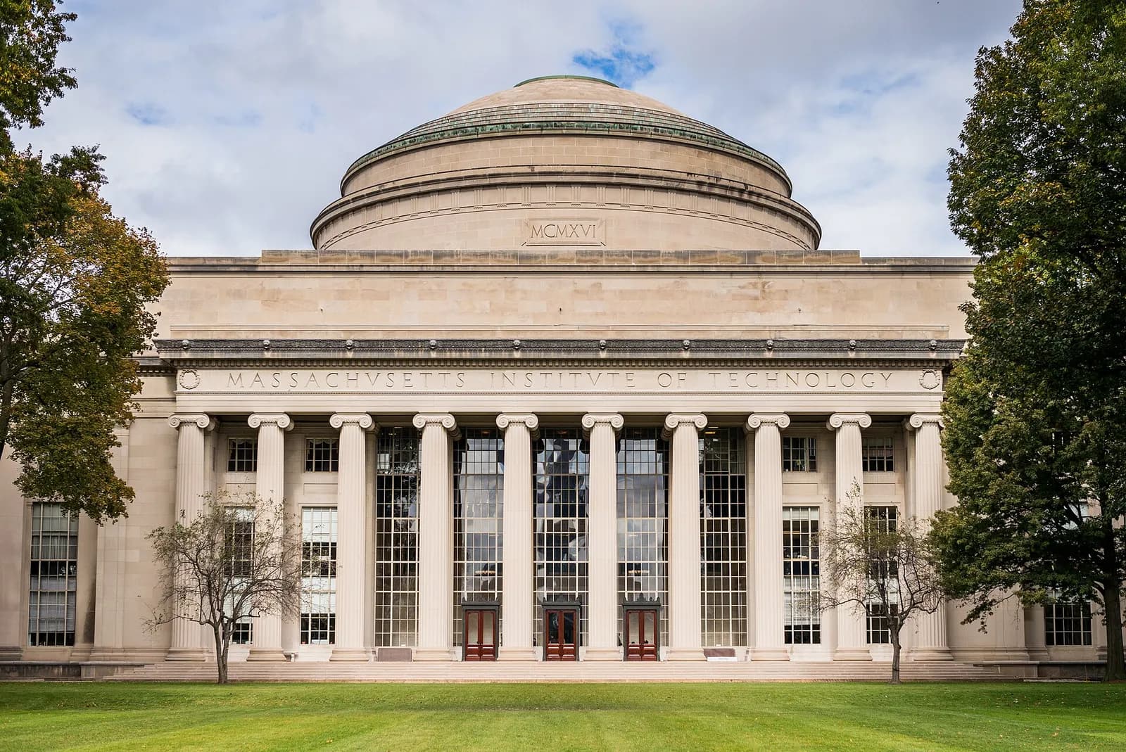 The Great Dome at the Massachusetts Institute of Technology in Cambridge, Massachusetts.