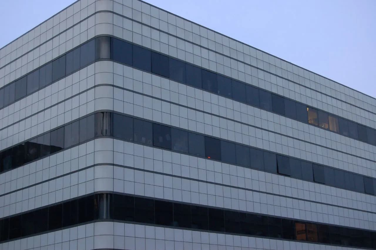 View of the MIT campus in Cambridge, Massachusetts, photographed in 2006