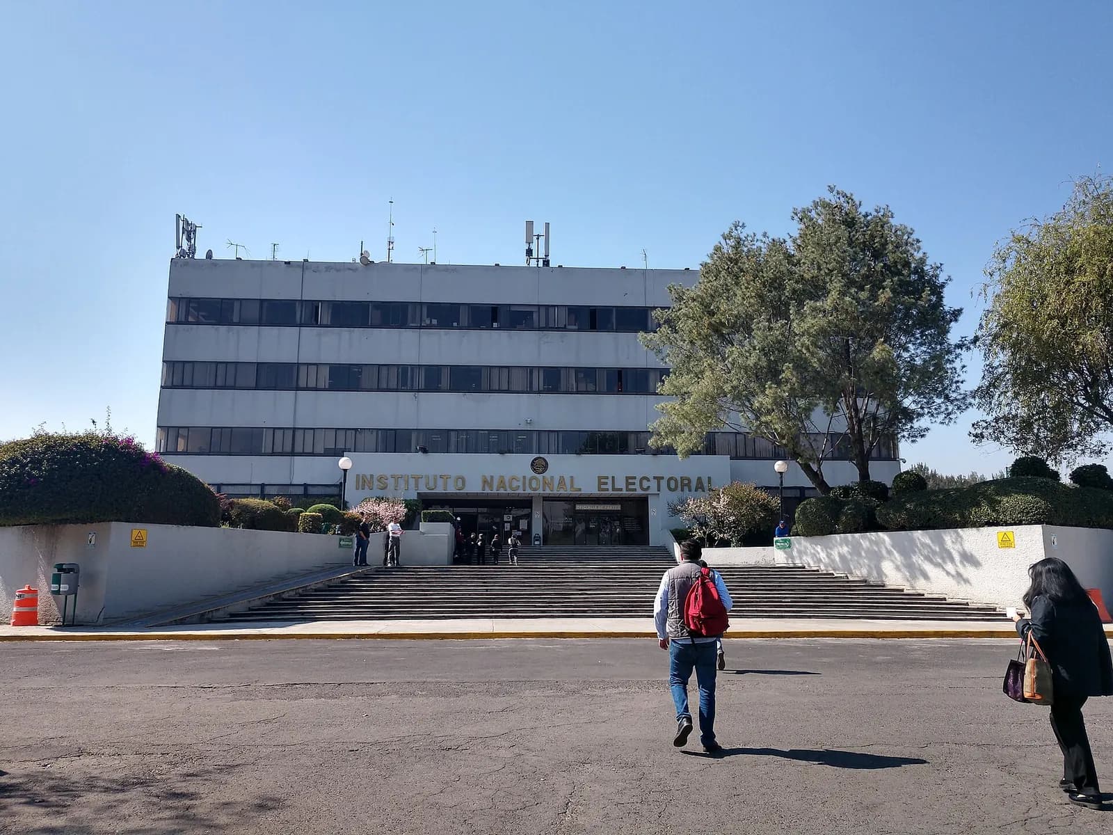 Headquarters buildings of Mexico’s National Electoral Institute in Tlalpan, Mexico City.