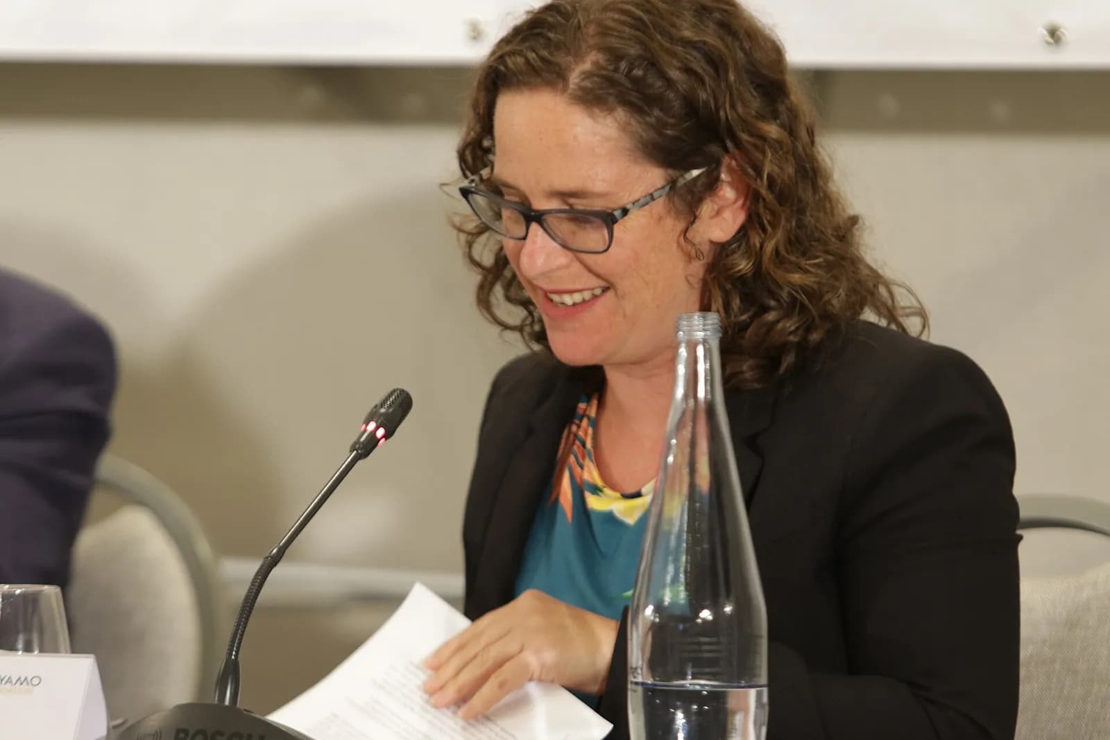 Elise Keppler, associate director of Human Rights Watch's International Justice Program, at an event.
