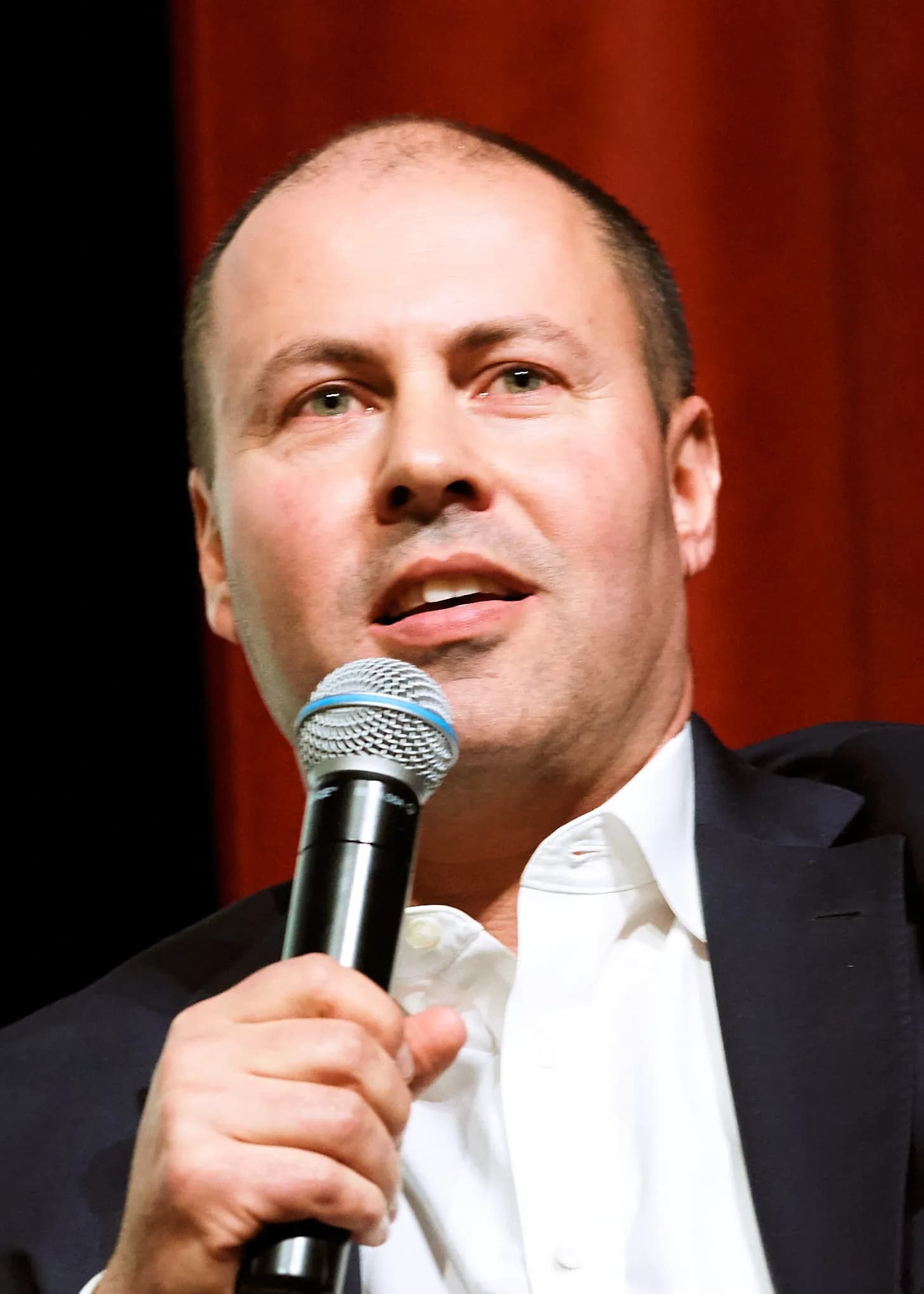 Josh Frydenberg at the Kooyong Candidate Forum in 2019.