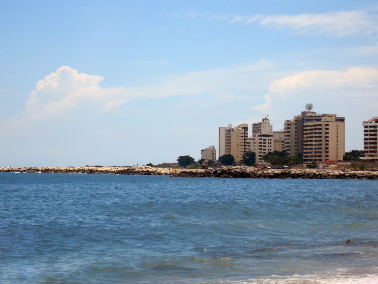 View of La Guaira, Venezuela