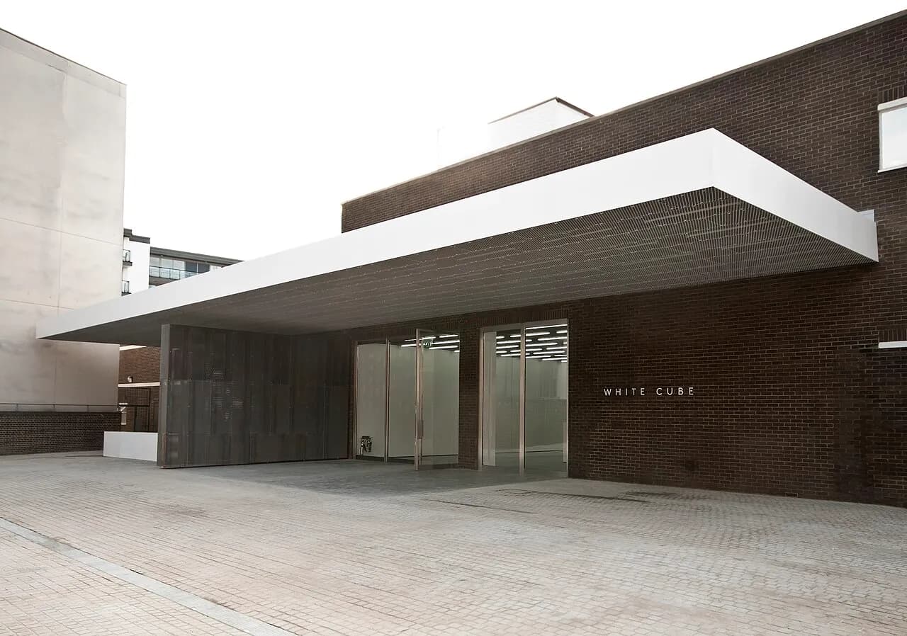 File photograph of White Cube Bermondsey in London