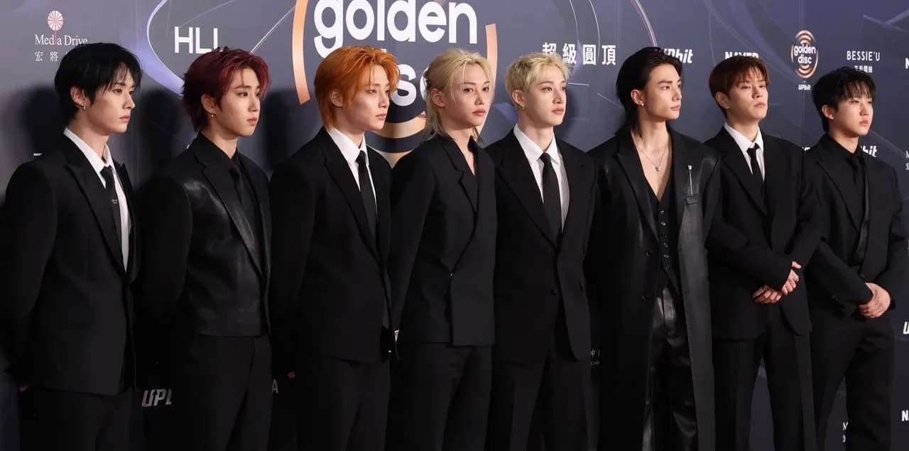 Stray Kids at the 40th Golden Disc Awards in January 2026