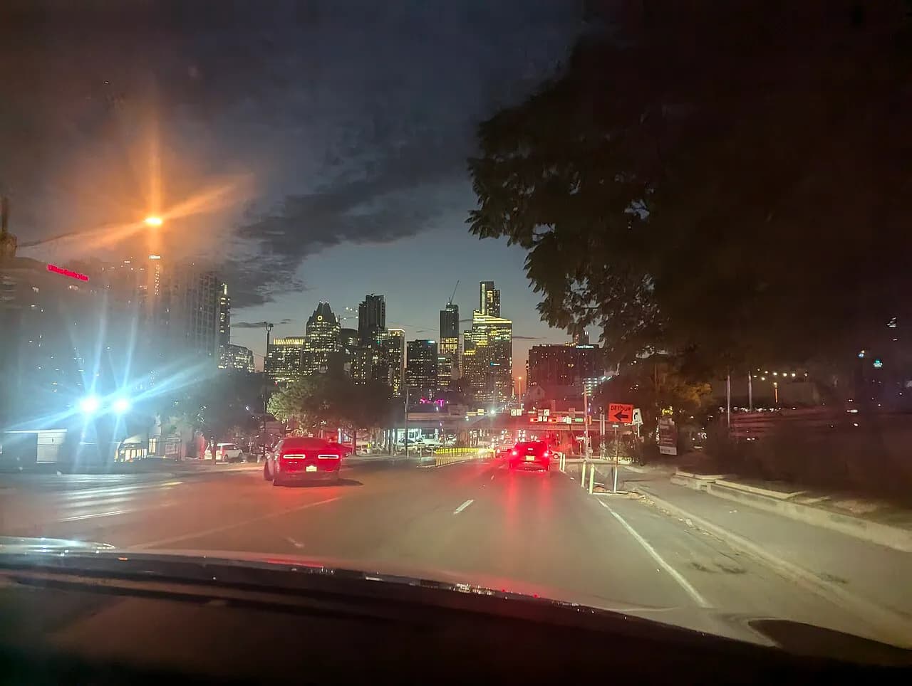 Street scene in Austin, Texas, photographed in 2024