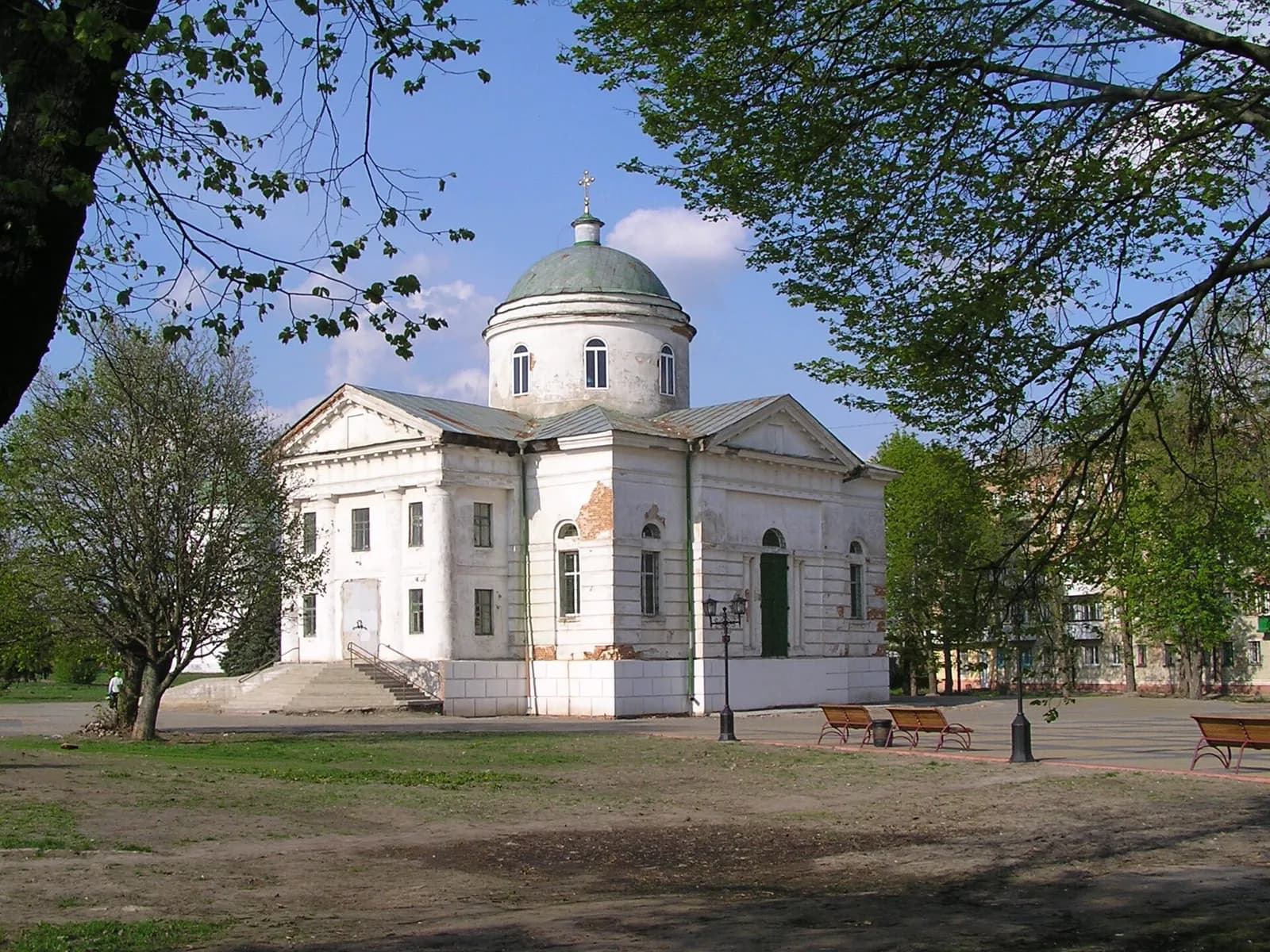 The Cathedral of the Nativity of the Blessed Virgin in Pryluky, Ukraine.