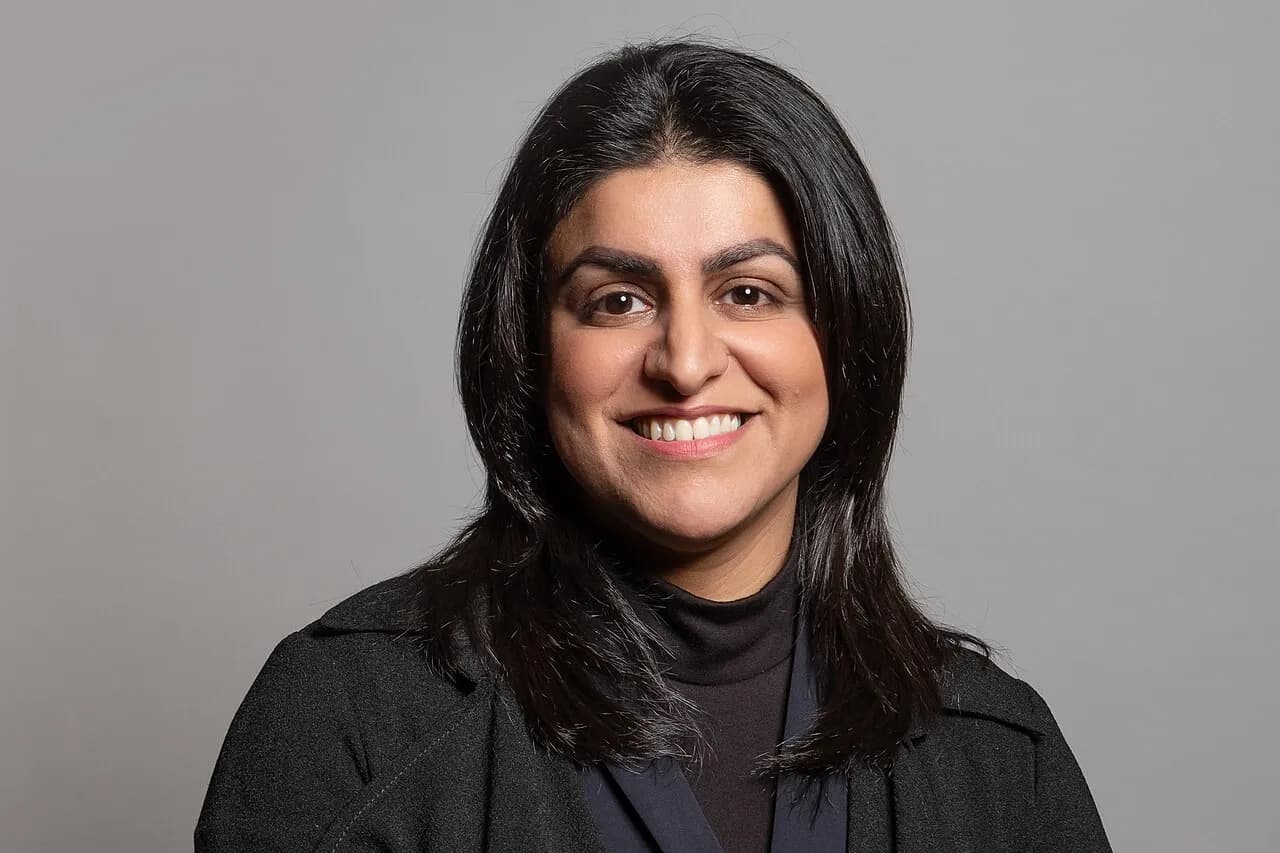 Official portrait of Shabana Mahmood against a plain background