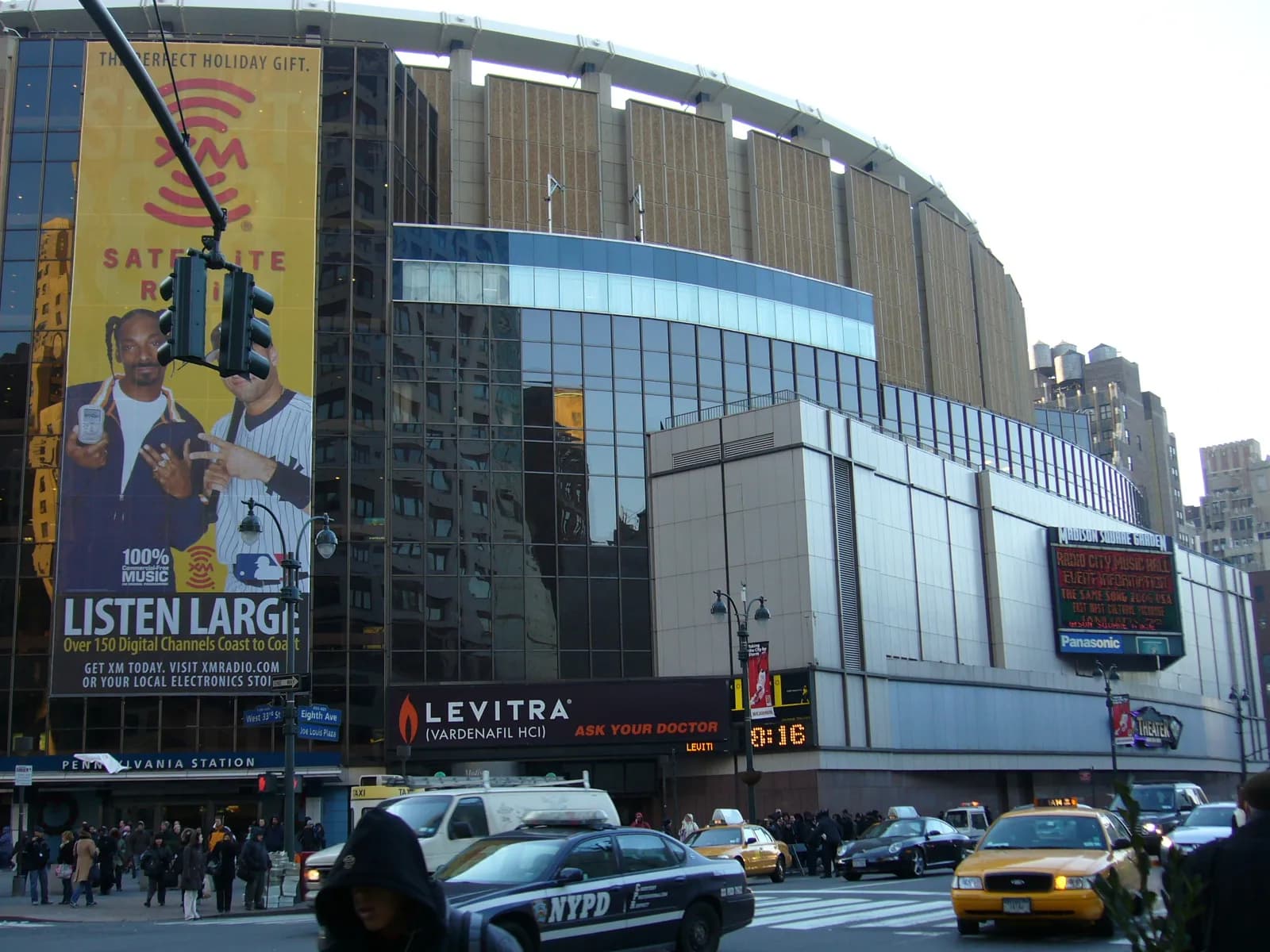 Madison Square Garden in New York, photographed in 2005.
