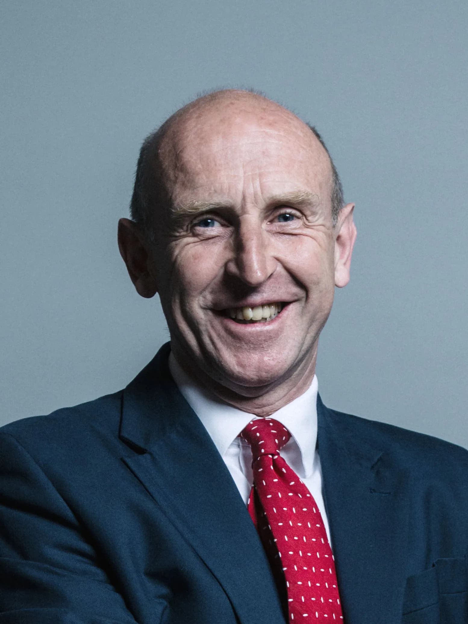 Official portrait of John Healey taken in 2017