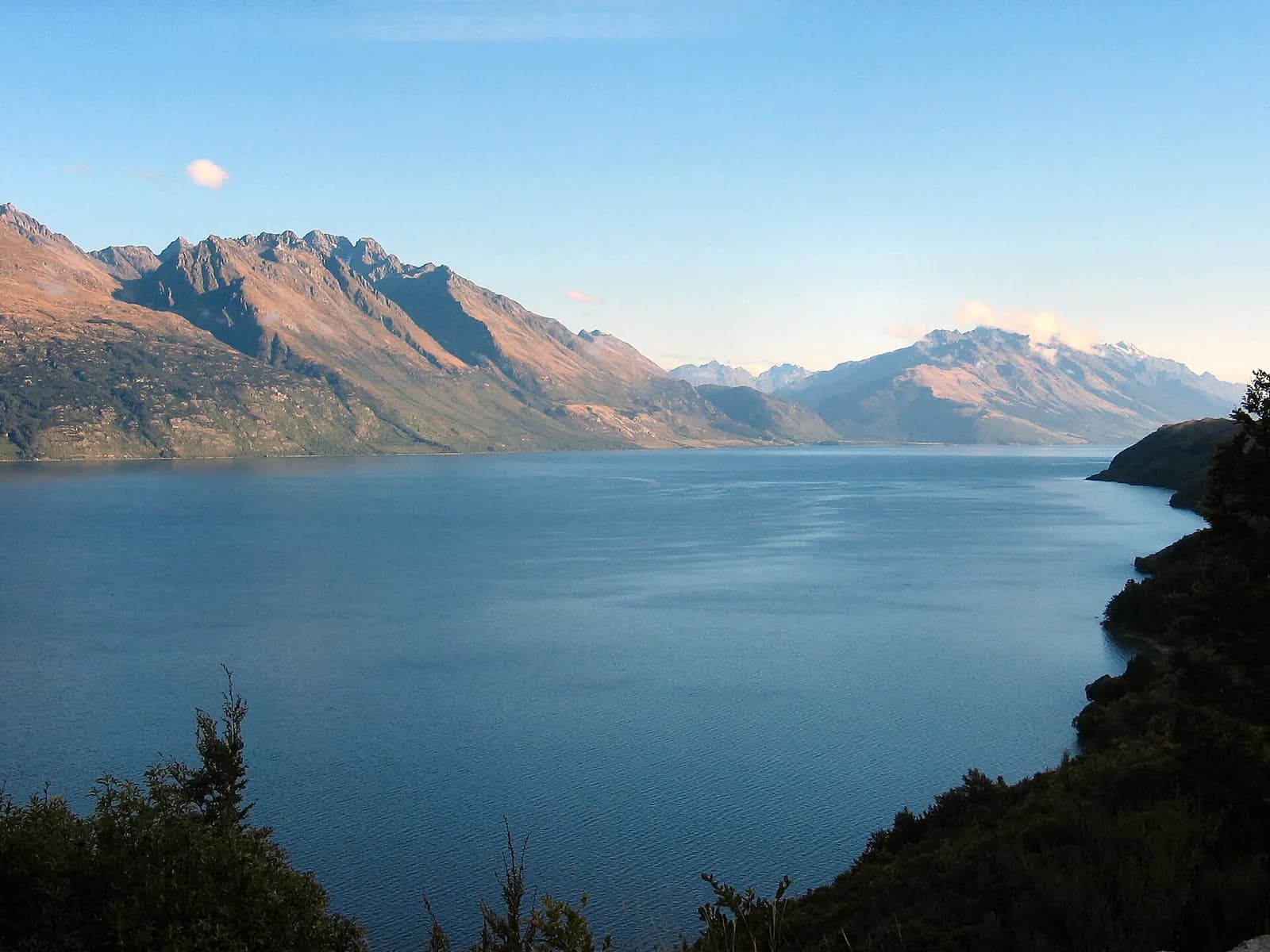 Lake Wakatipu viewed from Queenstown