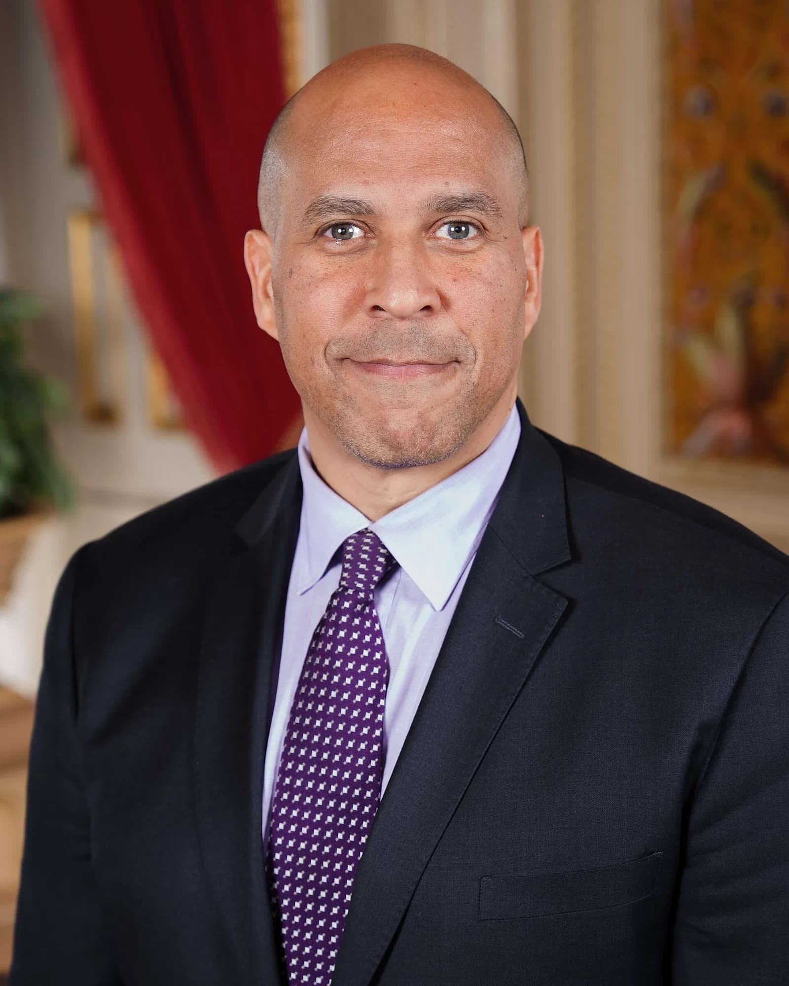 Official portrait of Cory Booker.