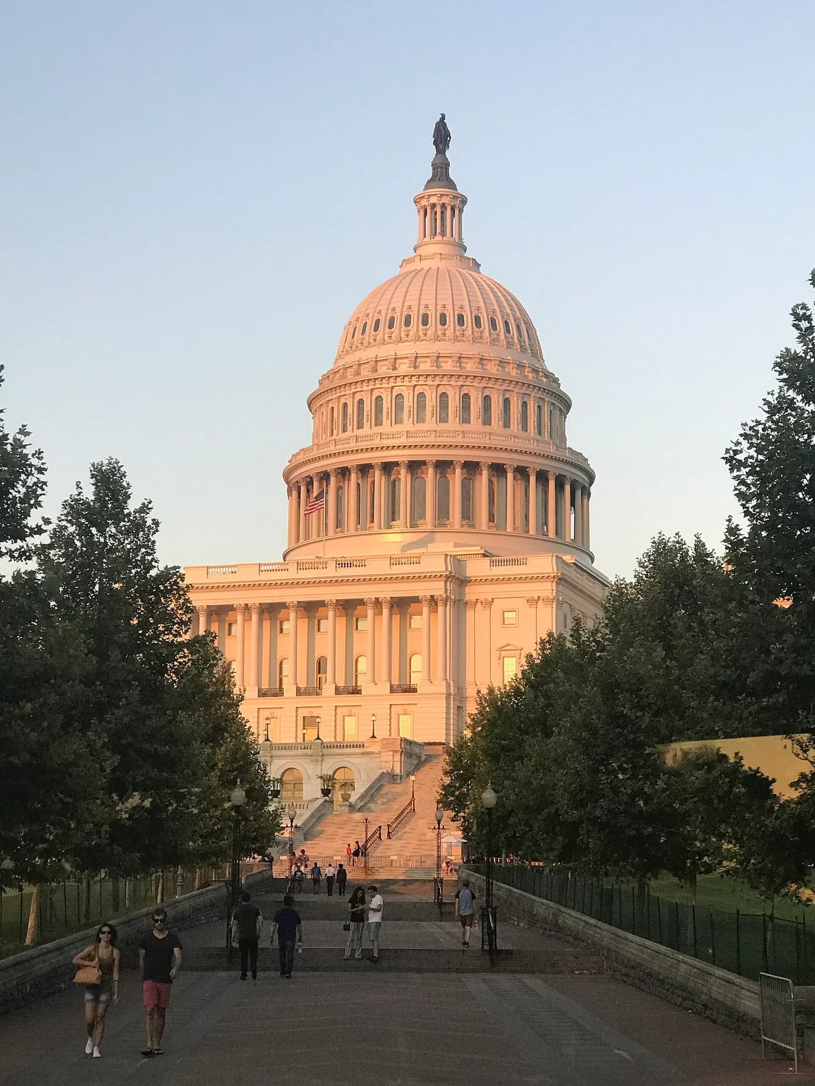 The United States Capitol building in Washington, D.C.