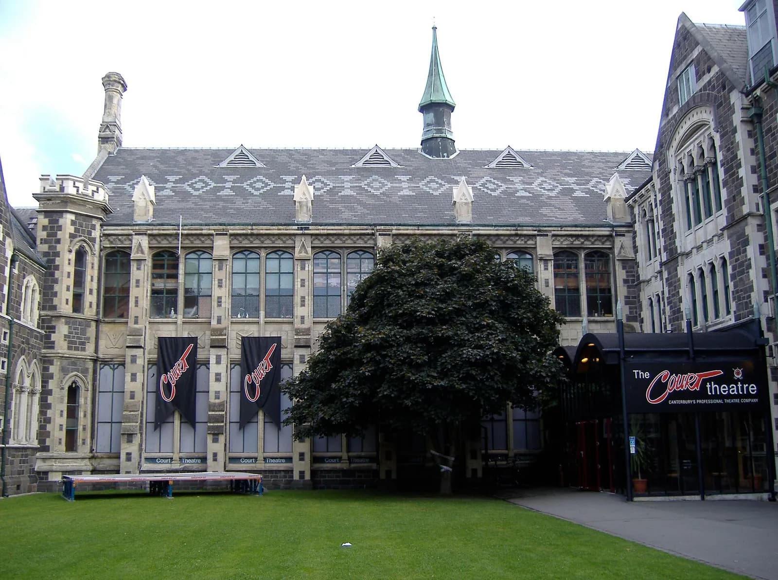 The Court Theatre’s former premises in the Christchurch Arts Centre building.
