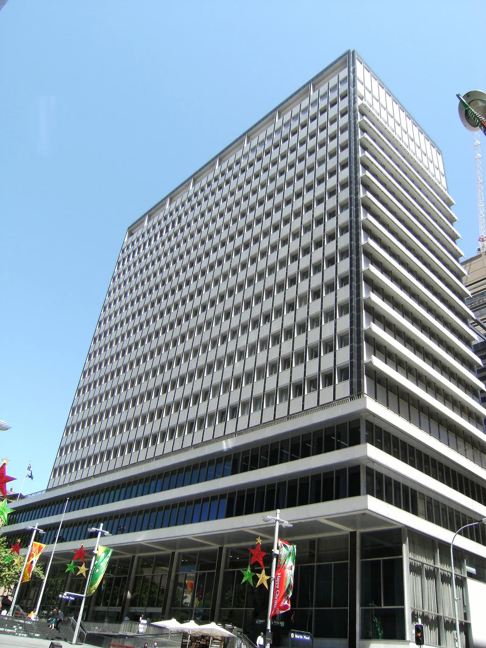 The Reserve Bank of Australia building on Martin Place in Sydney.