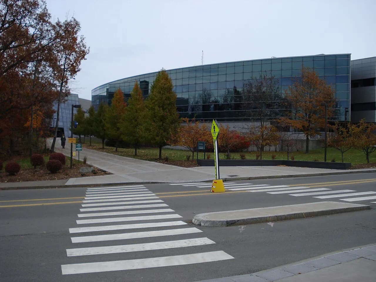 Binghamton University School of Management building on campus