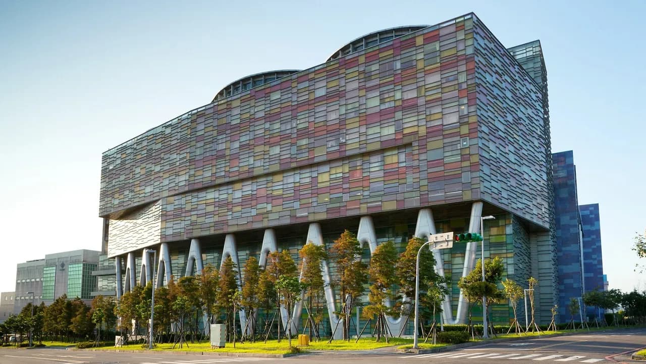 Micron facility in Taoyuan, Taiwan
