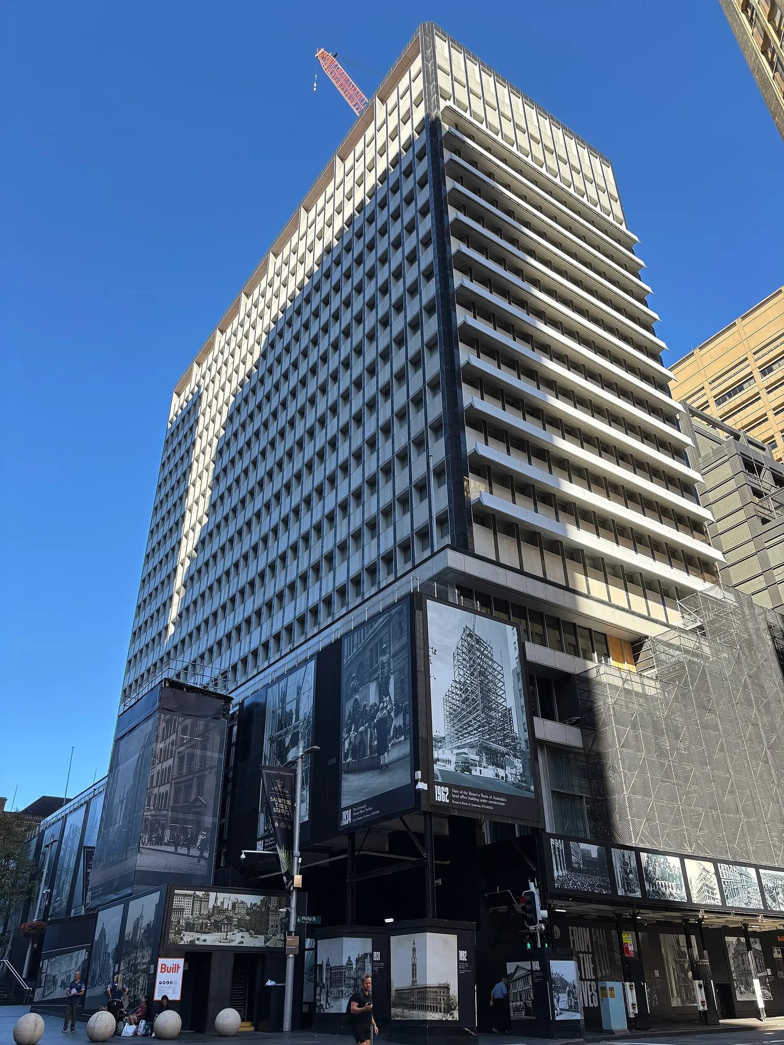 The Reserve Bank of Australia building in Sydney.
