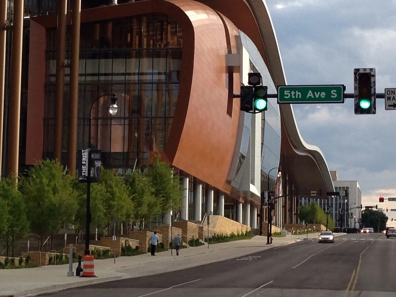 Exterior of the Music City Center in Nashville, Tennessee.