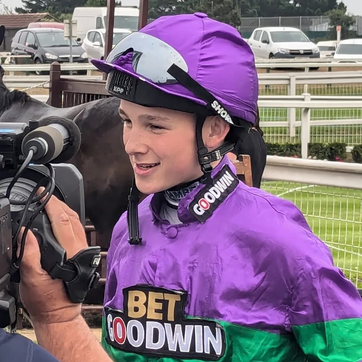 Billy Loughnane at Great Yarmouth Racecourse.