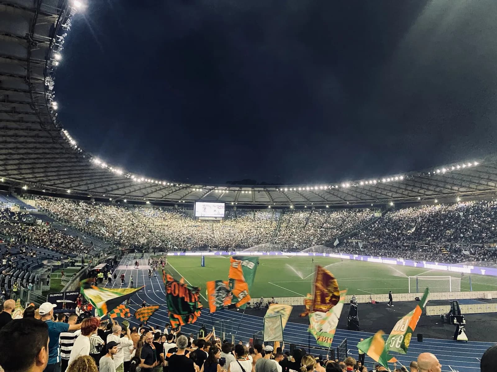 View of Stadio Olimpico in Rome