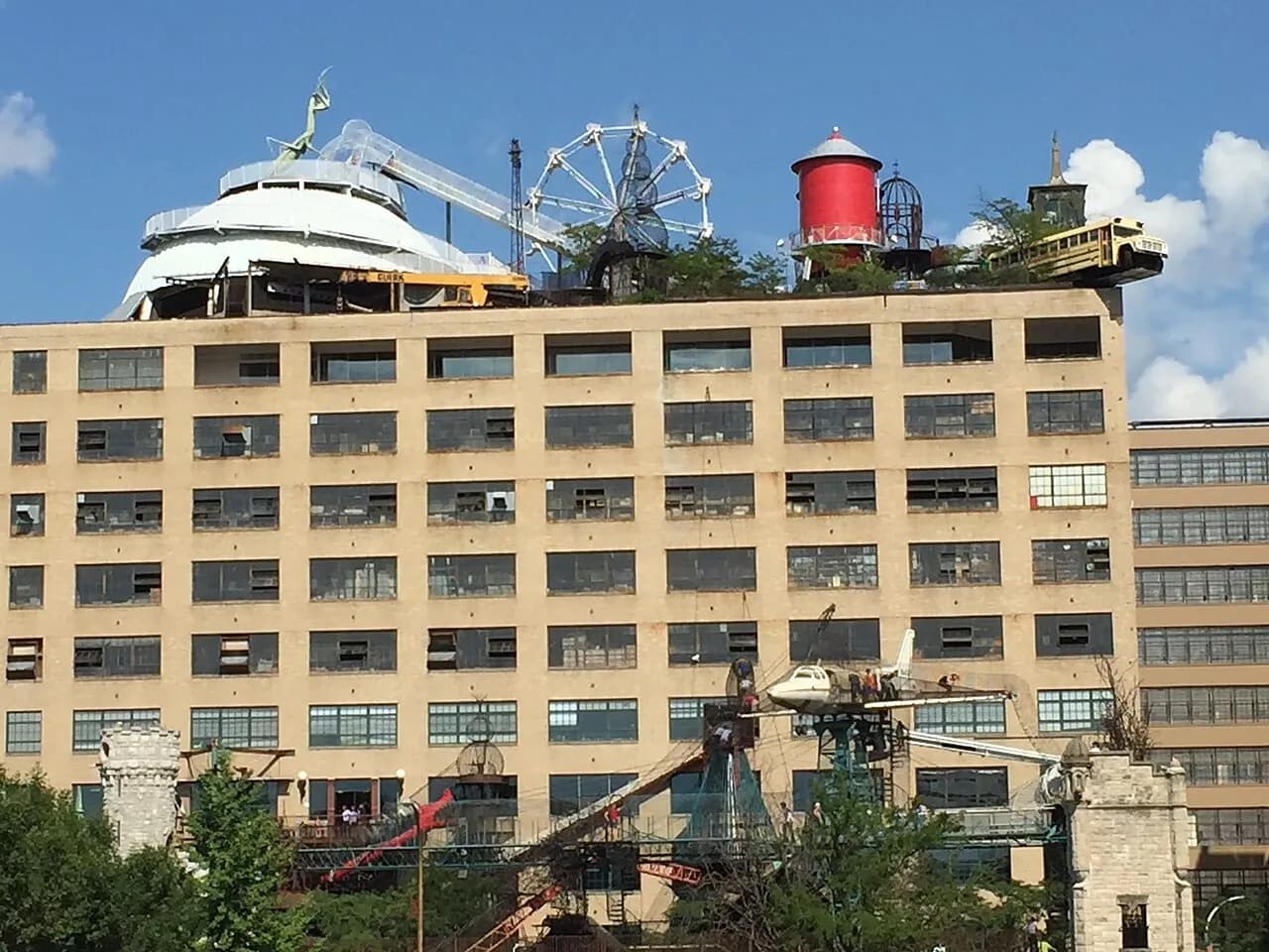 Exterior of City Museum in St. Louis