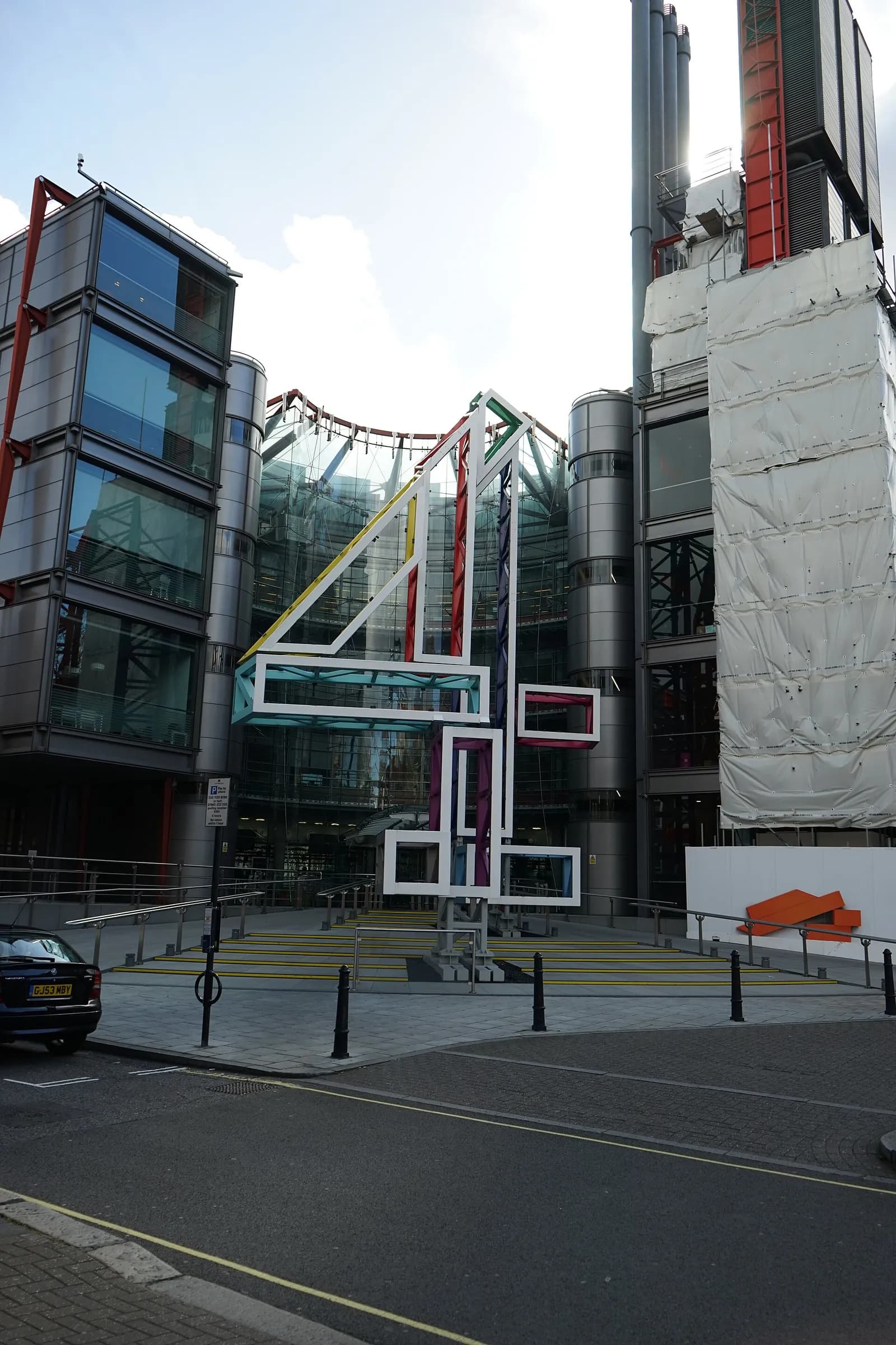 The Channel 4 headquarters building in London.