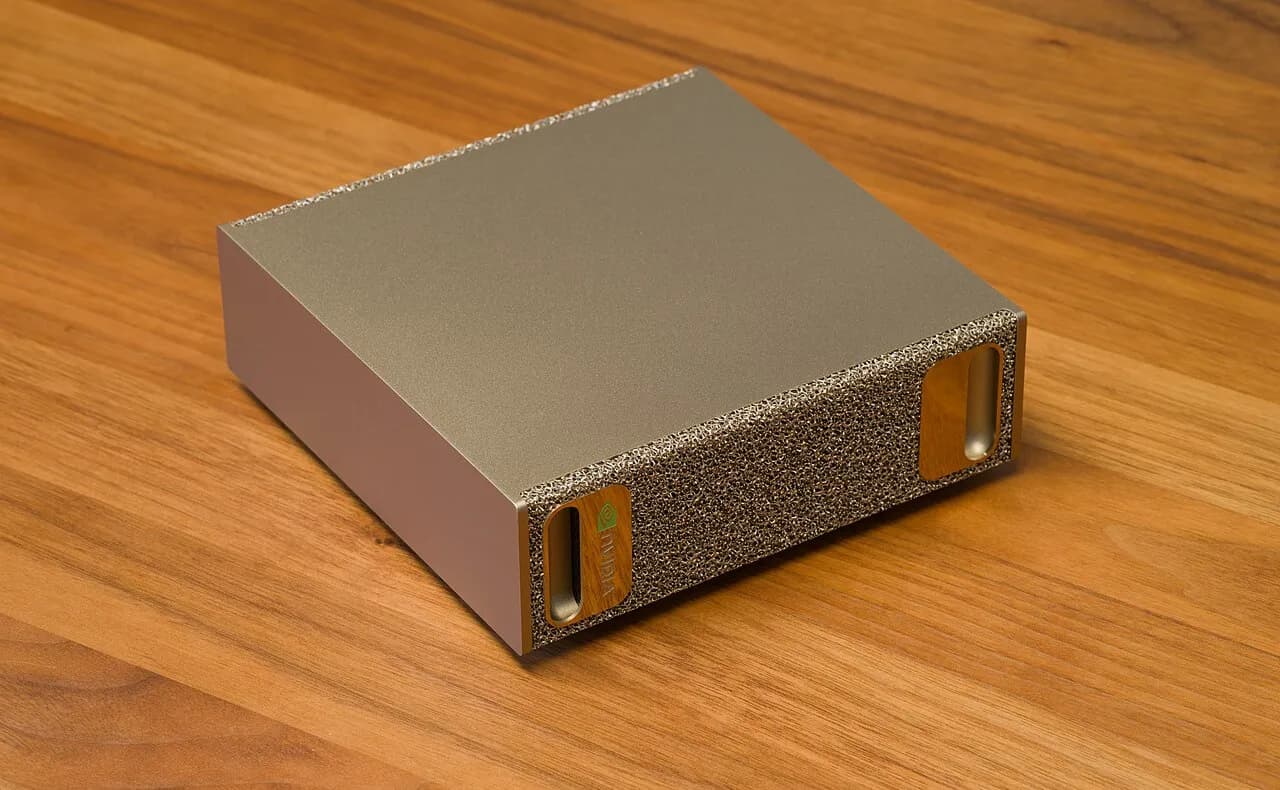 Oblique view of an NVIDIA DGX Spark computer